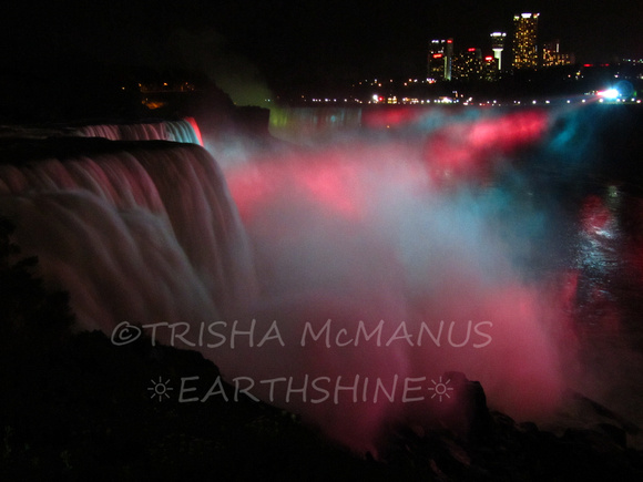 Night at Niagara Falls, NY